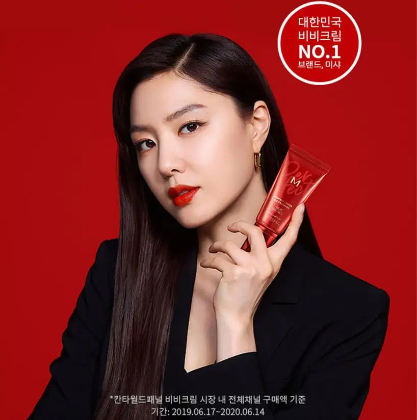 MISSHA M Perfect Cover BB Cream 50ml – New Version | CC Concealer, Whitening & Waterproof Liquid Foundation