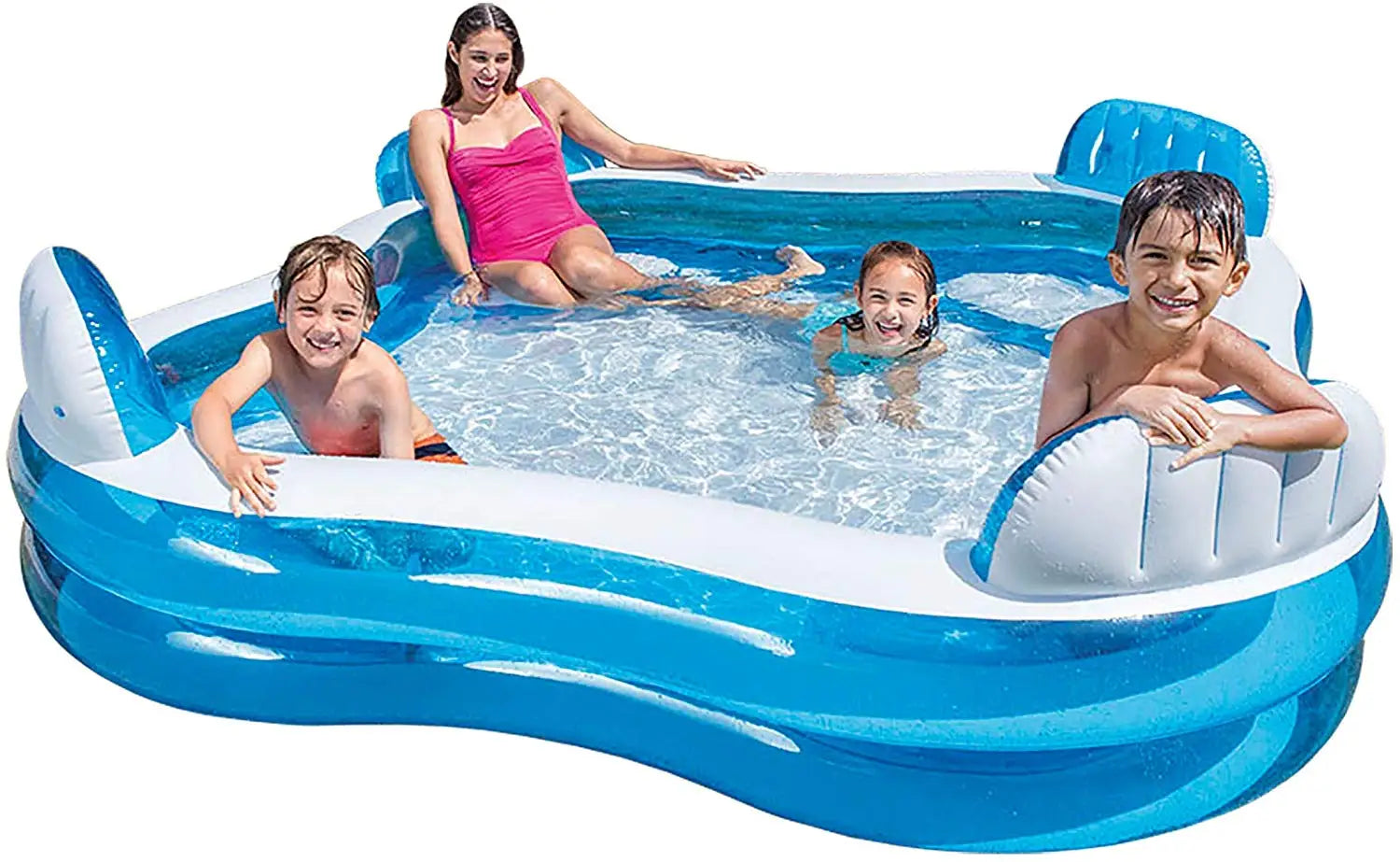 Intex Swim Centre Family Pool with Seat – Inflatable Garden Pool
