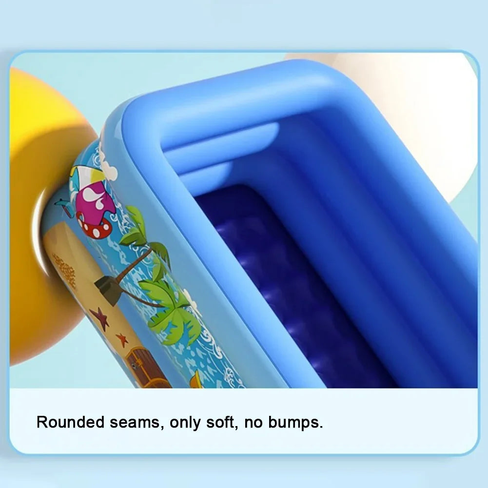 Inflatable Swimming Pool – Adults, Kids & Toddlers Garden Pool