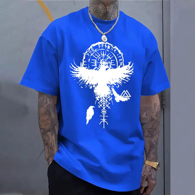 Men's Ancient Raven 100% Cotton T-Shirt – Soft Casual Tee