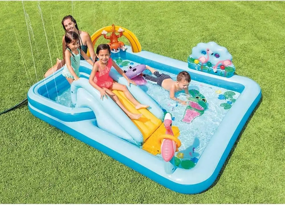 Intex Jungle Adventures Water Play Center Fun-Filled Playtime for Kids