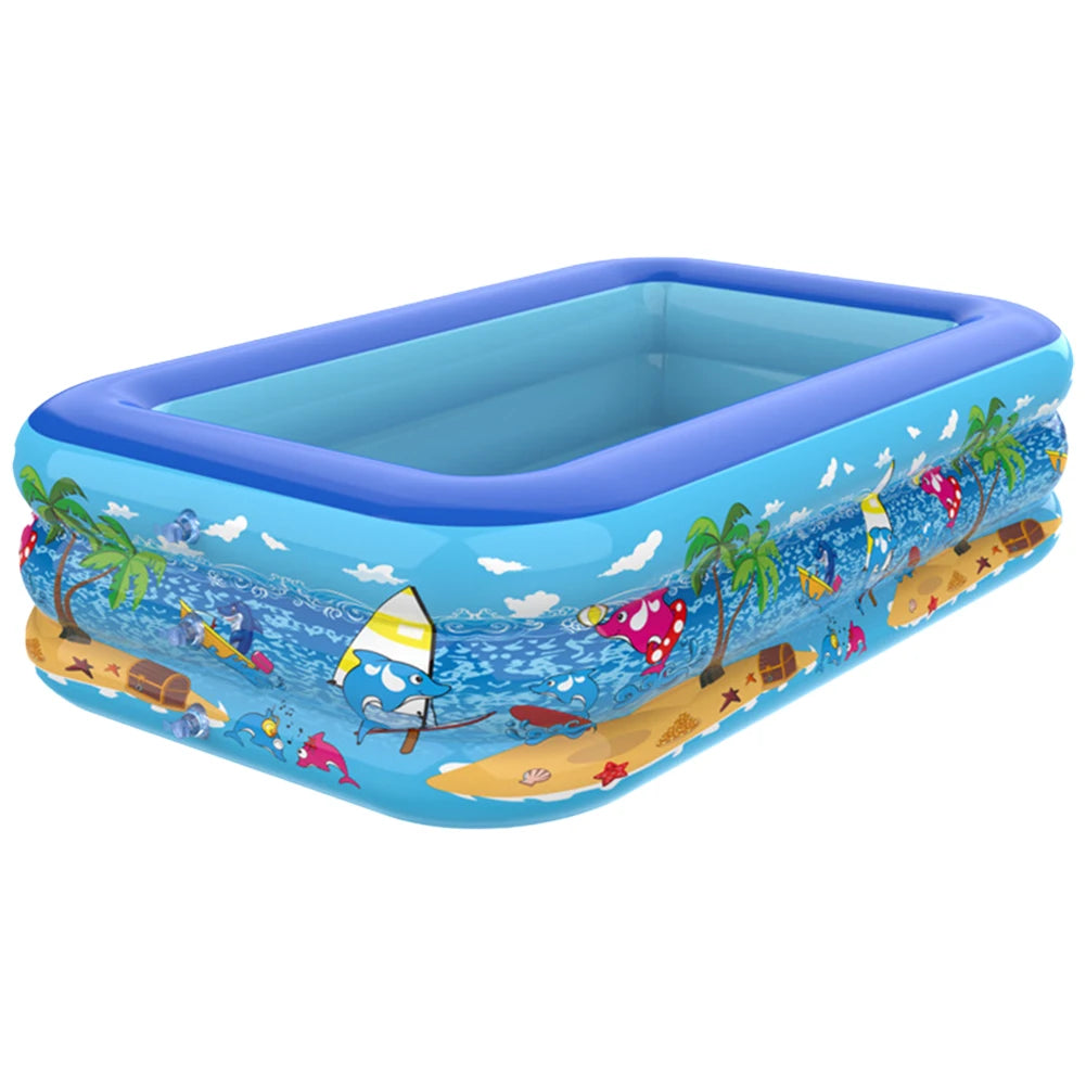 Inflatable Swimming Pool – Adults, Kids & Toddlers Garden Pool
