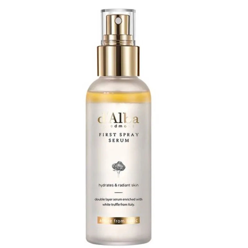 d'Alba White Truffle Hydrating Facial Spray Serum 100ml – Pore Minimising, Moisturising & Skin Repair Essence