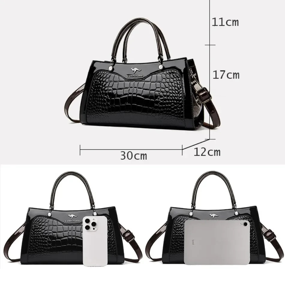 The Marbella Croc Tote