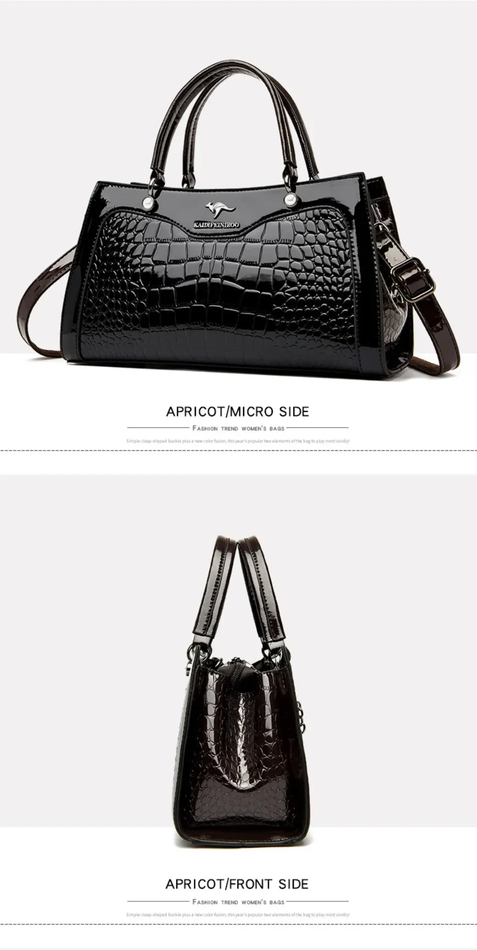The Marbella Croc Tote