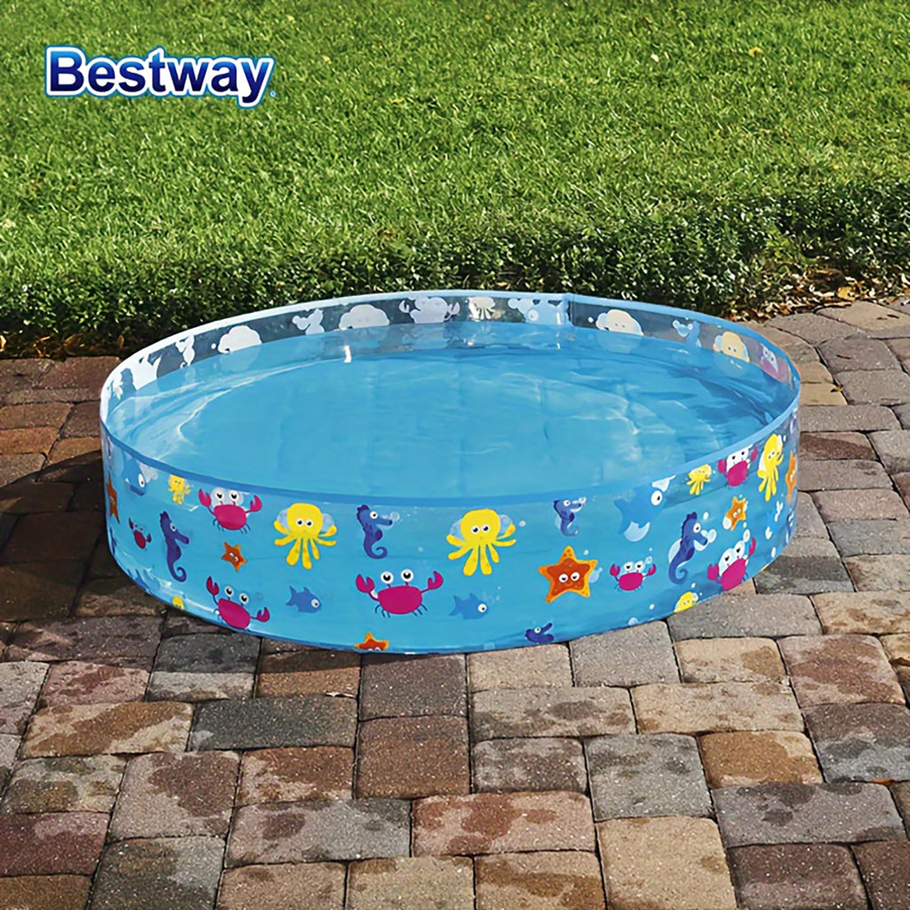 Bestway Inflatable Swimming Pool – Portable Backyard Play Pool