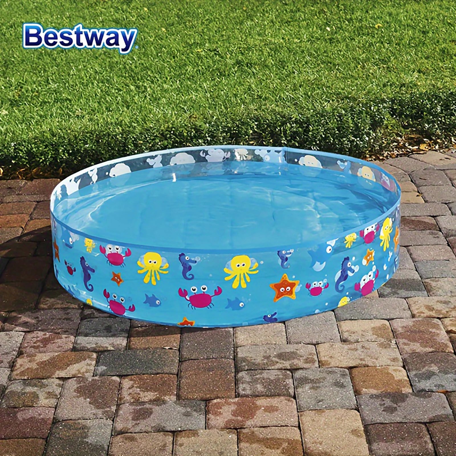 Bestway Inflatable Swimming Pool – Portable Backyard Play Pool