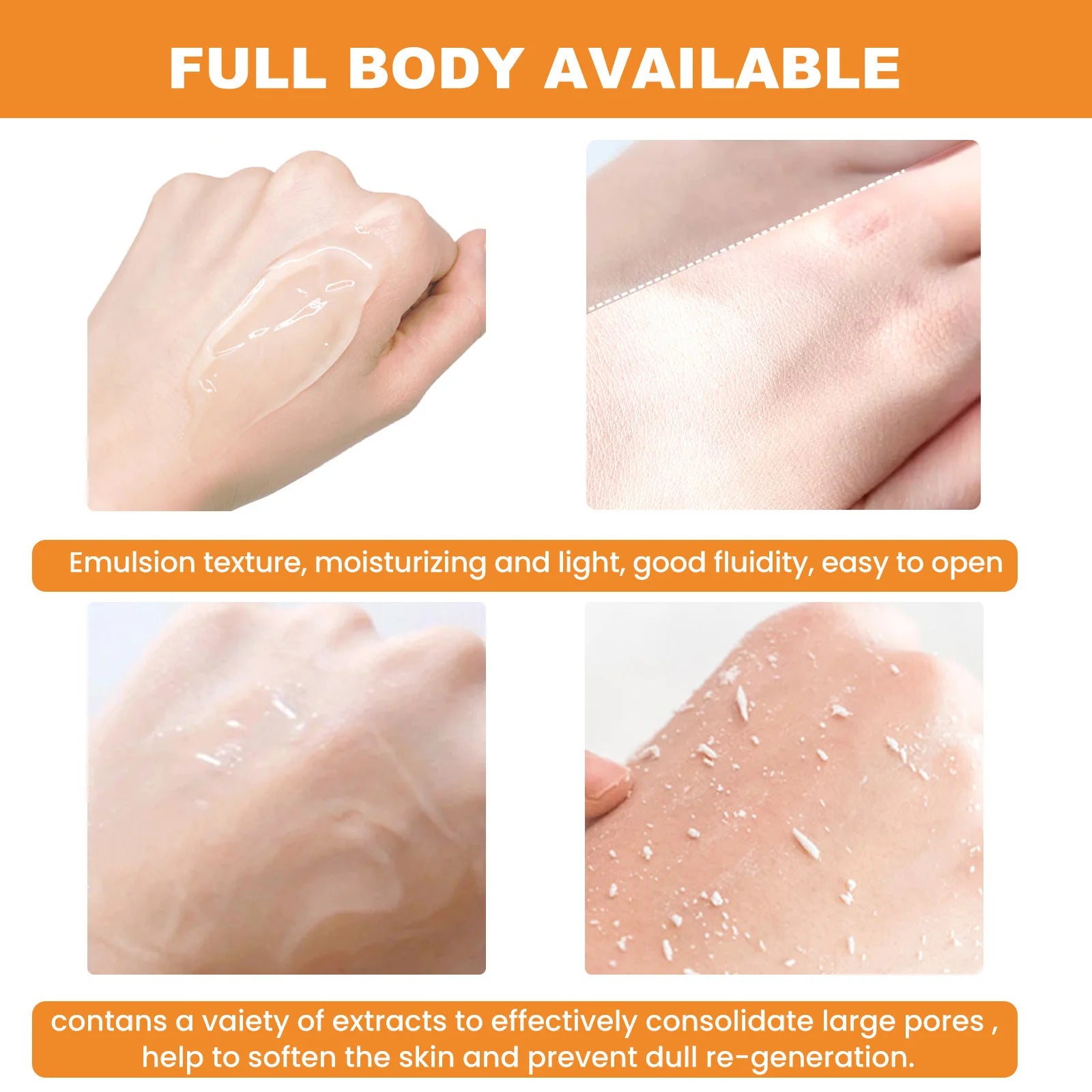 Orange Brightening Exfoliating Gel Scrub