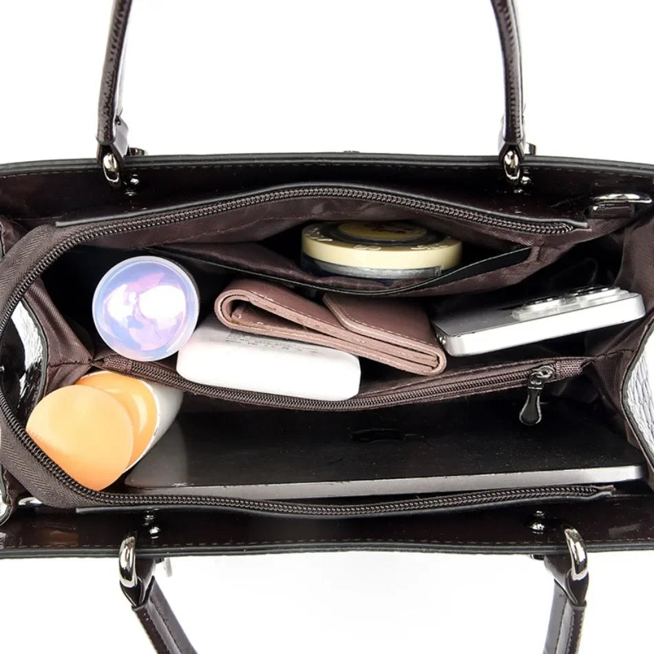The Marbella Croc Tote