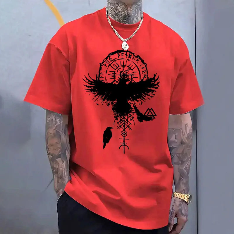 Men's Ancient Raven 100% Cotton T-Shirt – Soft Casual Tee