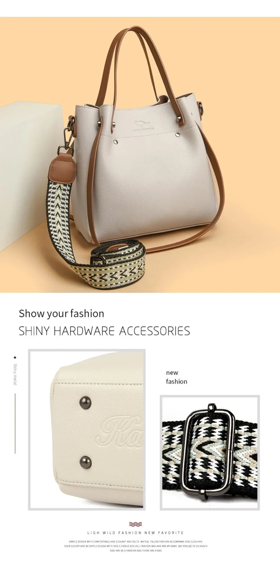 The Sofia Luxe Tote