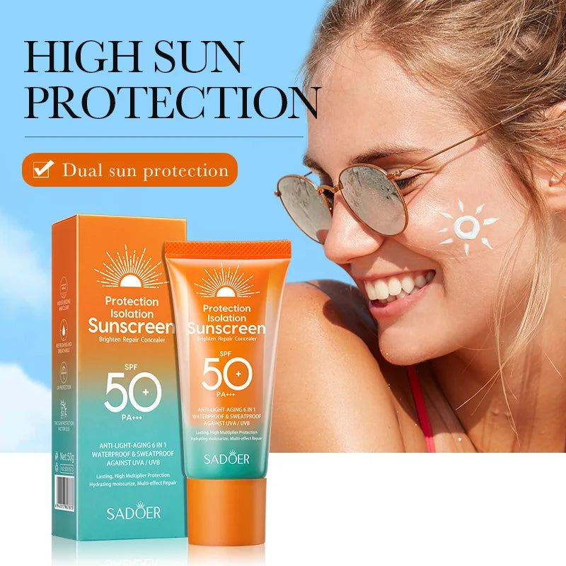 SPF 50+ PA+++ Facial Sunscreen