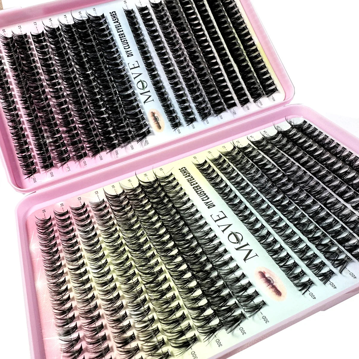 5D Faux Mink Cluster Lashes Kit — 640 Pcs