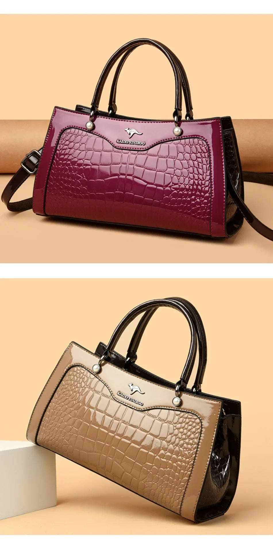 The Marbella Croc Tote