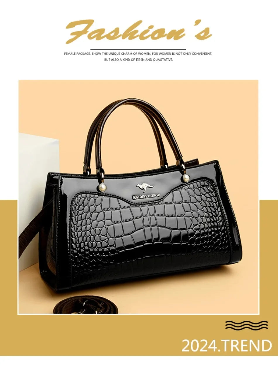 The Marbella Croc Tote