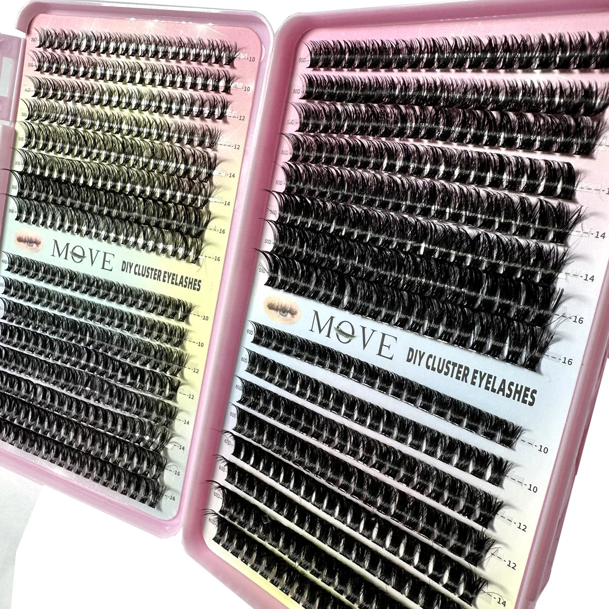 5D Faux Mink Cluster Lashes Kit — 640 Pcs