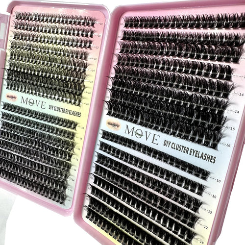 5D Faux Mink Cluster Lashes Kit — 640 Pcs