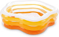 Intex Wetset Summer Colours Swim Centre – 73x71 Inch Inflatable Pool