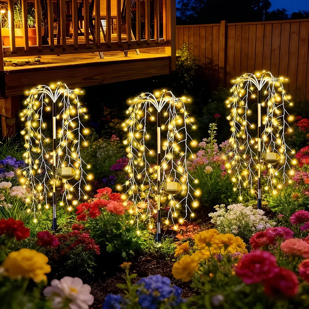 Solar Firework Fairy Lights – LED Outdoor Waterproof Garden Lamp