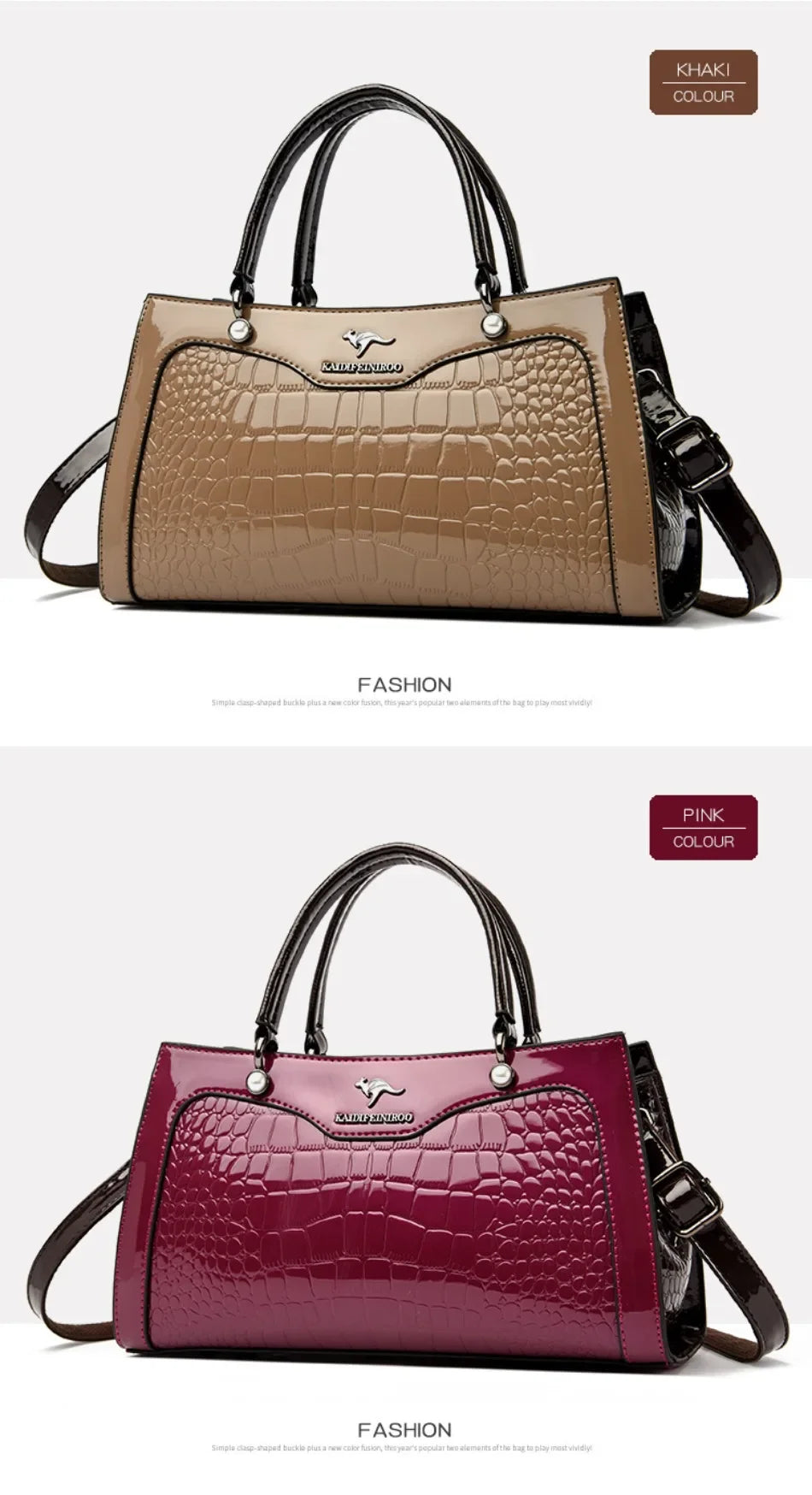 The Marbella Croc Tote