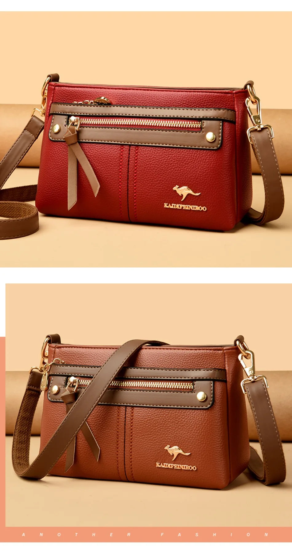 The Scarlett Messenger Bag