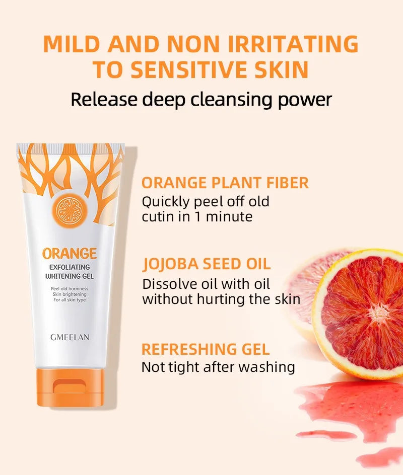 Orange Brightening Exfoliating Gel Scrub