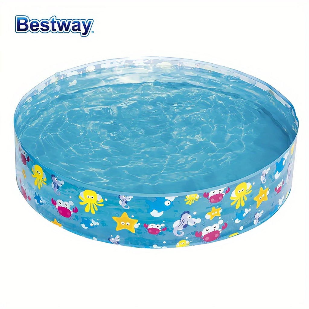 Bestway Inflatable Swimming Pool – Portable Backyard Play Pool