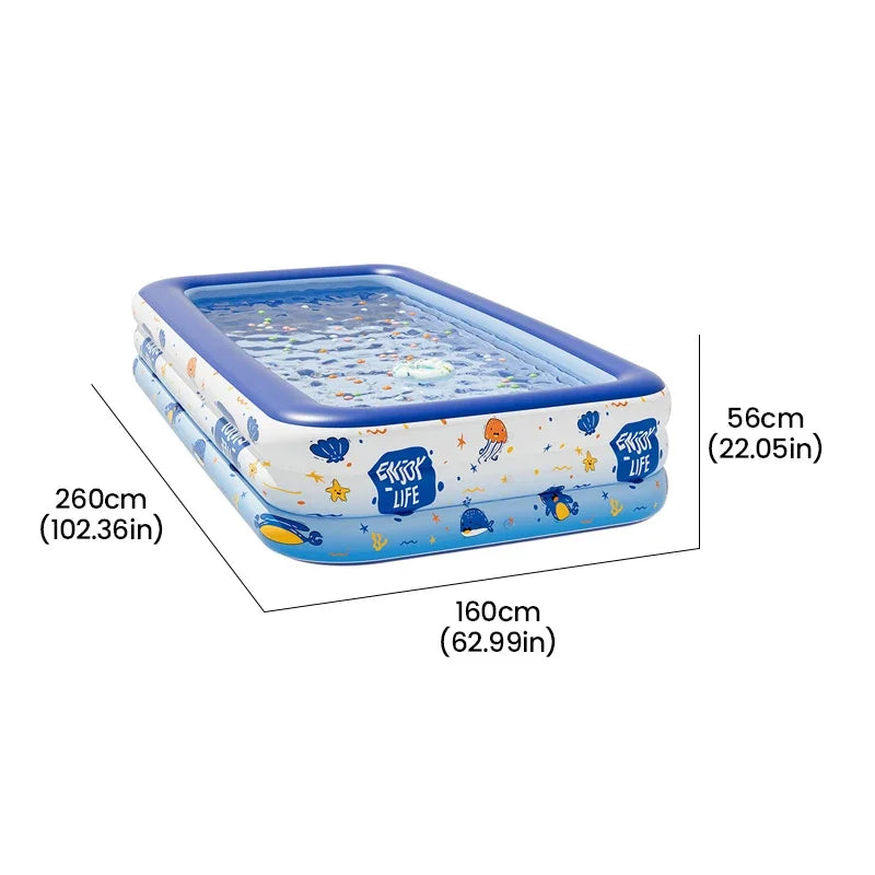 Inflatable Swimming Pool – Kids & Family Outdoor Pool