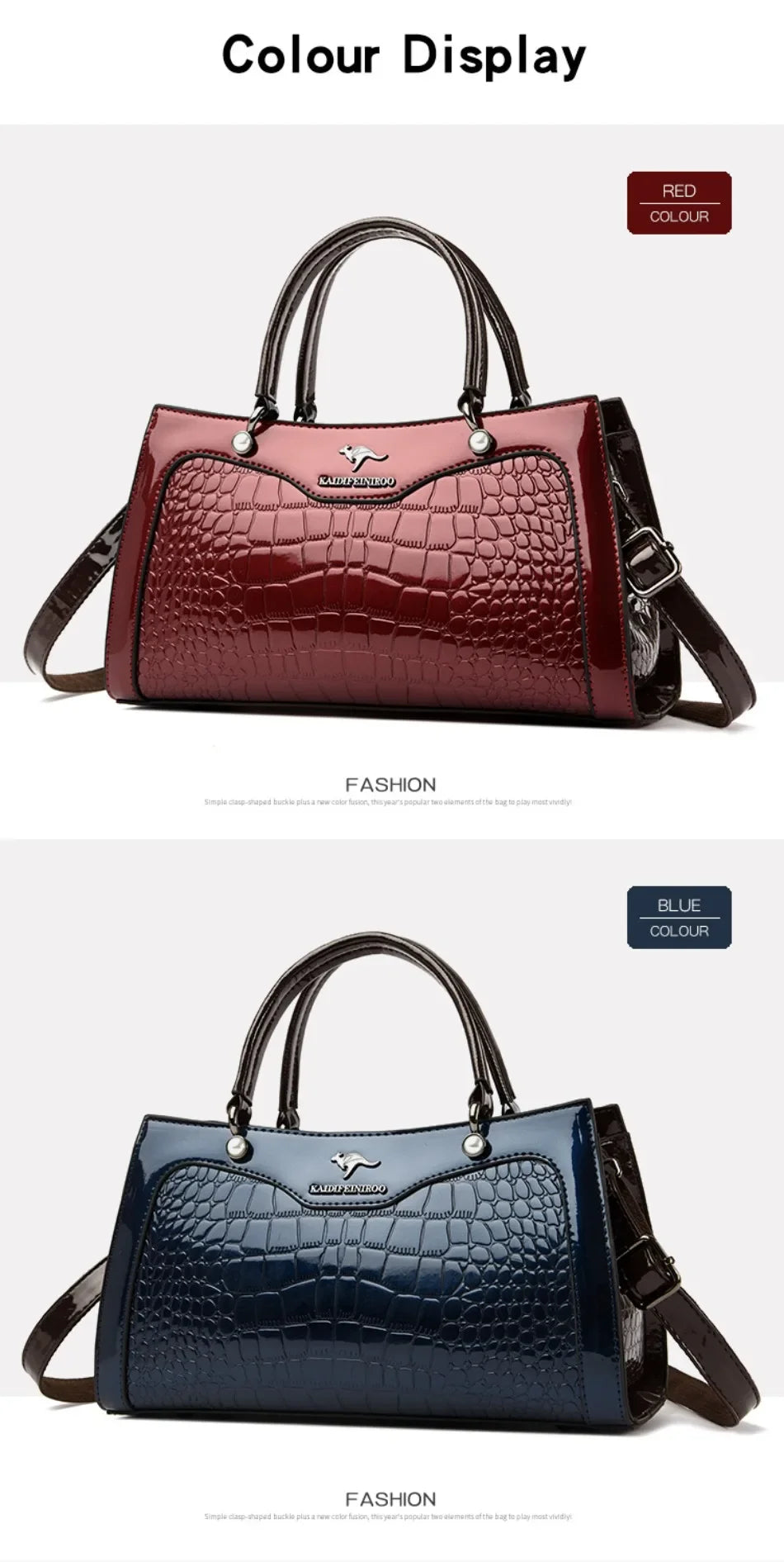 The Marbella Croc Tote