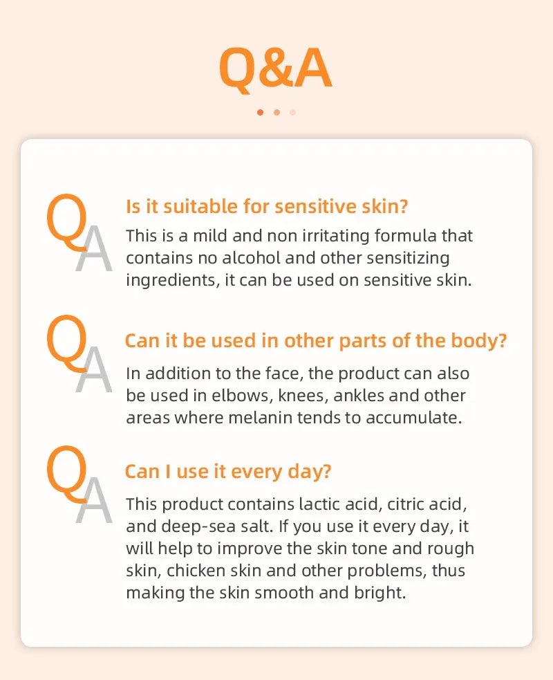 Orange Brightening Exfoliating Gel Scrub