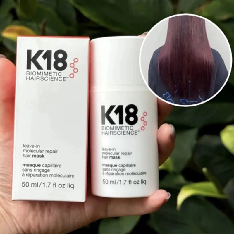 50ml K18 Leave-In Molecular Repair Hair Mask Conditioner For All Hair Types new