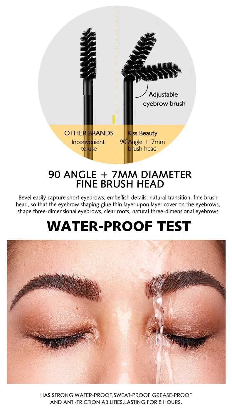 Wild Brow Shaping Gel Cream with Brush