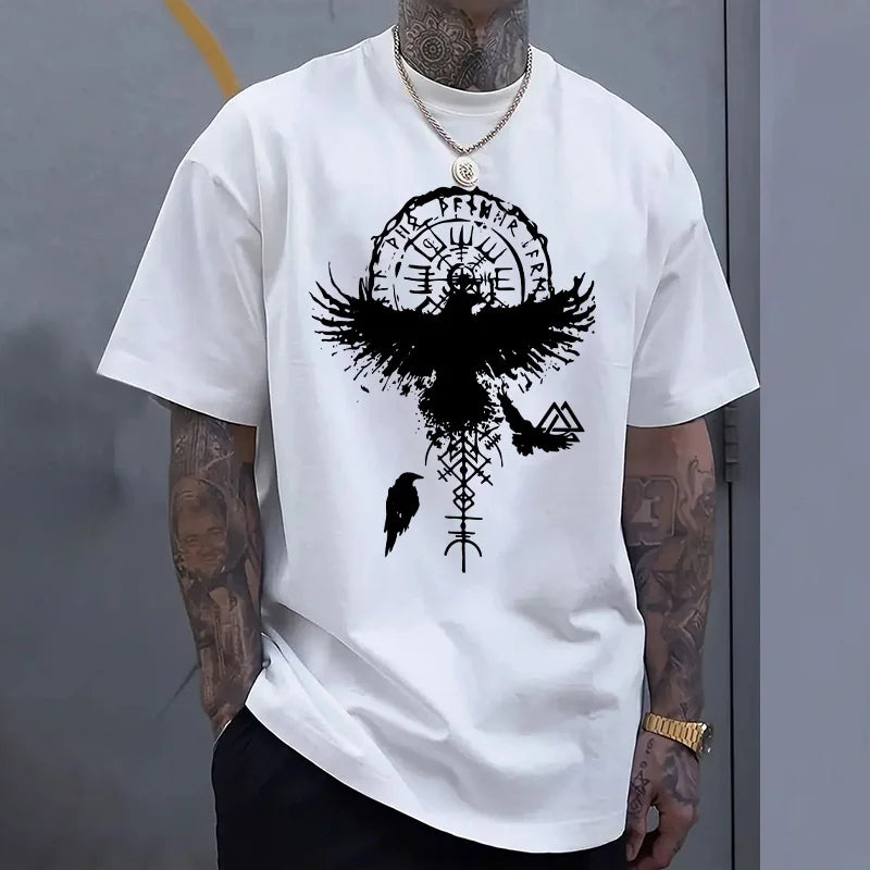 Men's Ancient Raven 100% Cotton T-Shirt – Soft Casual Tee