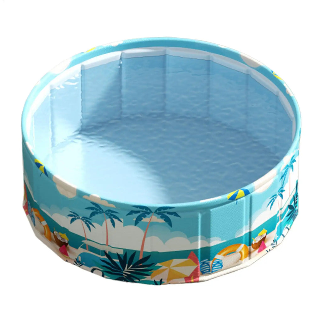 Foldable Kids & Pet Pool – Wading Pool & Dog Bath Tub 90/120/160cm