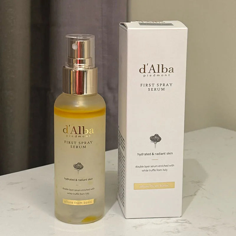 d'Alba White Truffle Hydrating Facial Spray Serum 100ml – Pore Minimising, Moisturising & Skin Repair Essence