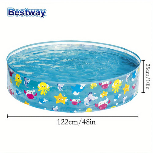 Bestway Inflatable Swimming Pool – Portable Backyard Play Pool