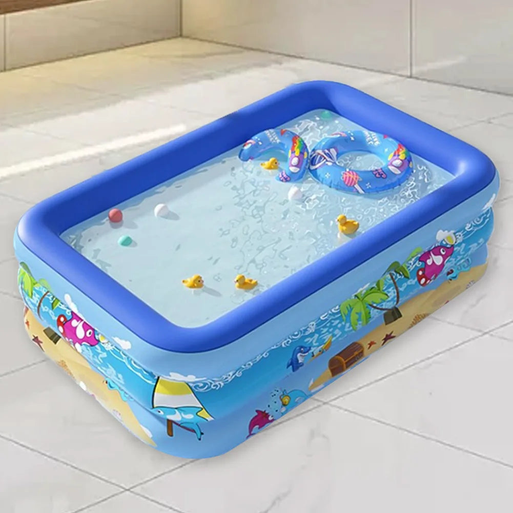 Inflatable Swimming Pool – Adults, Kids & Toddlers Garden Pool