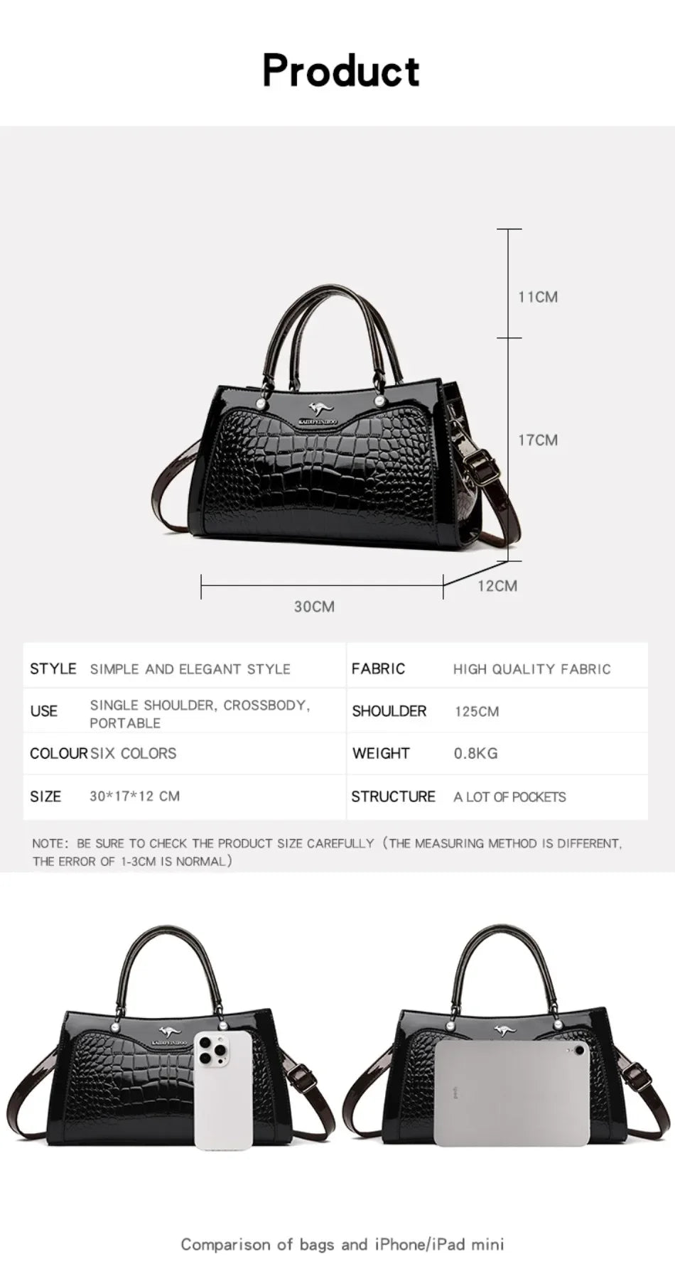 The Marbella Croc Tote