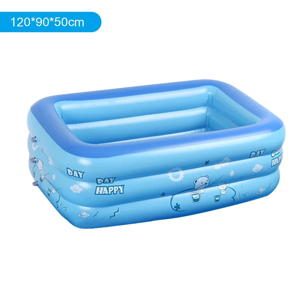 Inflatable Swimming Pool – Adults, Kids & Toddlers Garden Pool