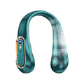 Neck Fan USB Portable Neck Fan Rechargeable Portable Cooler Neckband Bladeless~