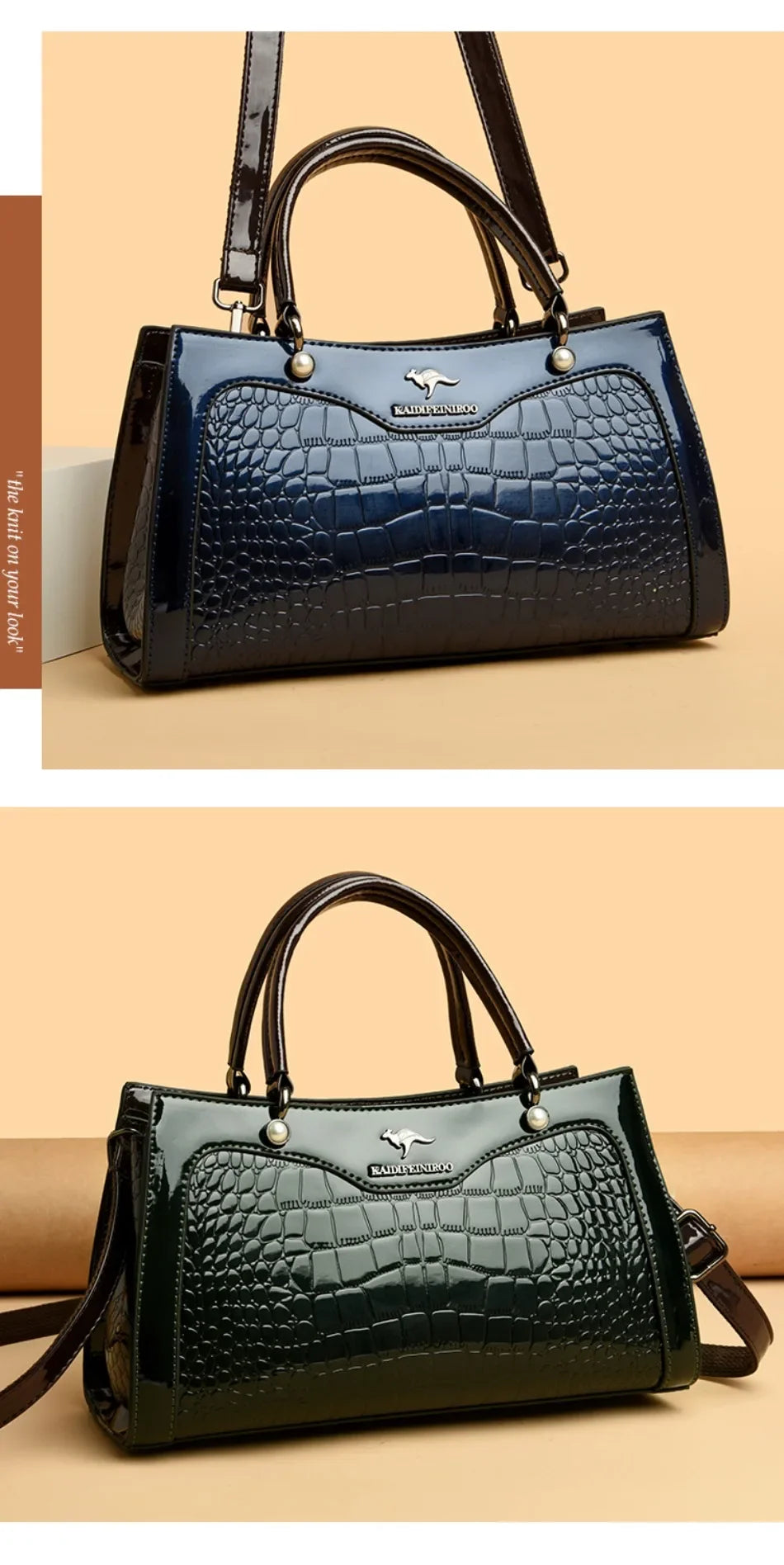 The Marbella Croc Tote