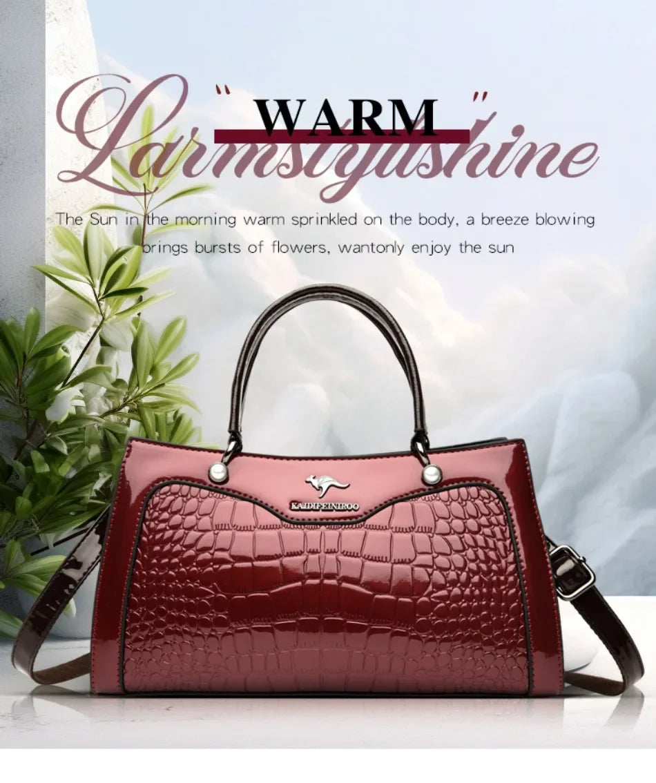 The Marbella Croc Tote