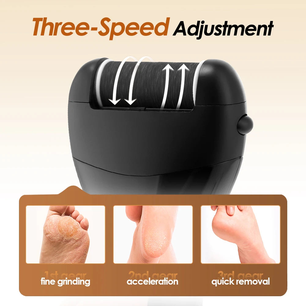 Electric Foot Grinder, Dead Skin Callus Trimmer, Professional Foot Care Tool With LCD Display, Dead Hard Skin Callus Remove