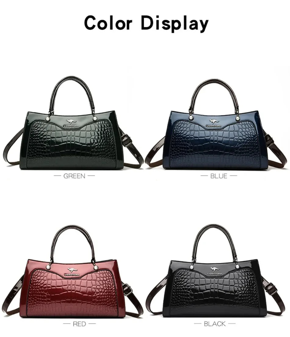 The Marbella Croc Tote