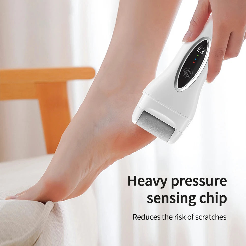 Electric Foot Grinder, Dead Skin Callus Trimmer, Professional Foot Care Tool With LCD Display, Dead Hard Skin Callus Remove