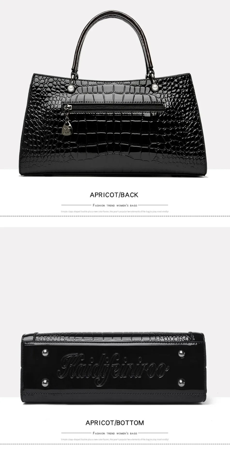 The Marbella Croc Tote