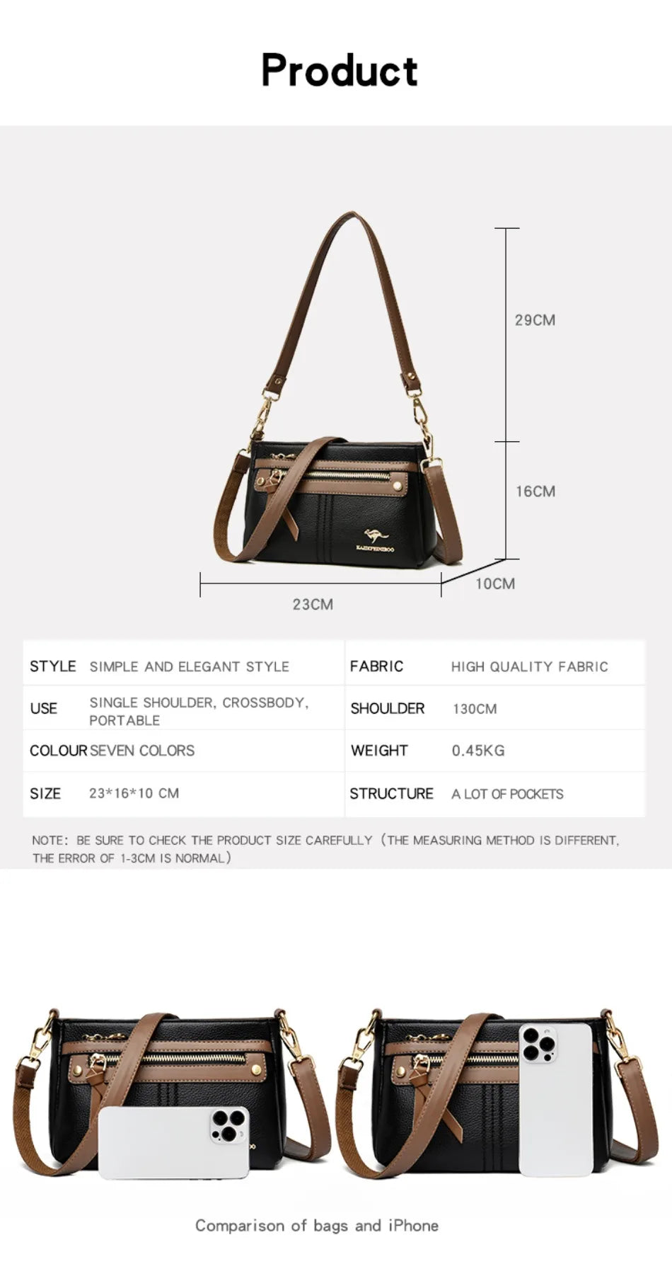The Scarlett Messenger Bag
