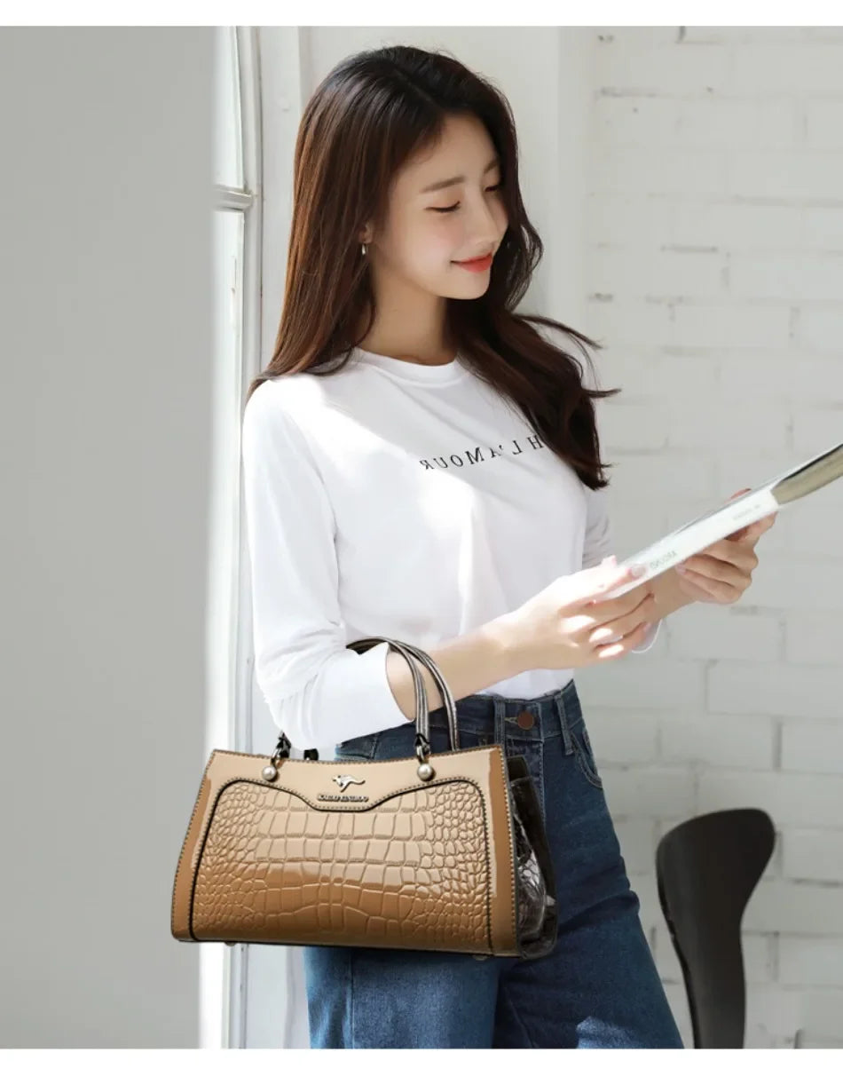 The Marbella Croc Tote