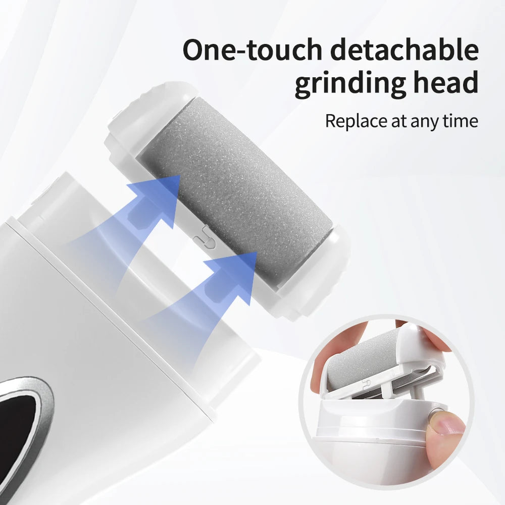 Electric Foot Grinder, Dead Skin Callus Trimmer, Professional Foot Care Tool With LCD Display, Dead Hard Skin Callus Remove
