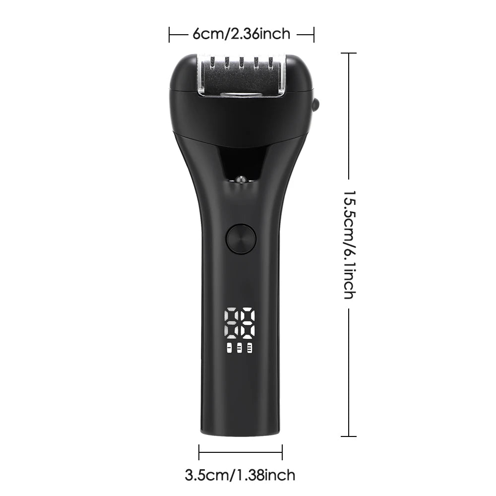Electric Foot Grinder, Dead Skin Callus Trimmer, Professional Foot Care Tool With LCD Display, Dead Hard Skin Callus Remove